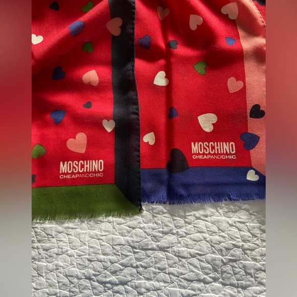 MOSCHINO Long Scarf - Picture 4 of 11